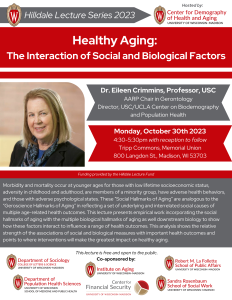 Hilldale Lecture 2023 poster