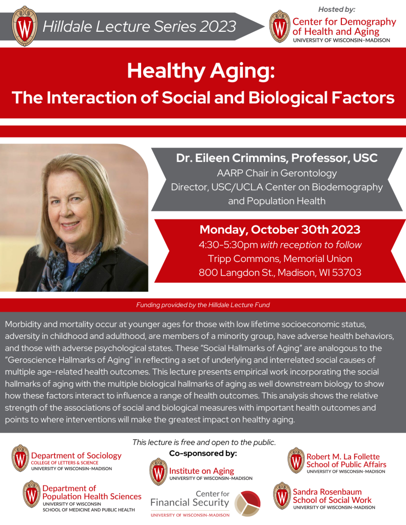 Hilldale Lecture 2023 poster